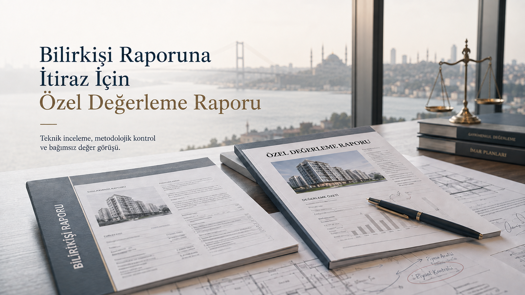 Bilirkişi raporuna itiraz için özel gayrimenkul değerleme raporu